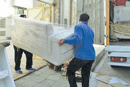 اثاث‌کشی ۶۴ درصد کاهش یافت