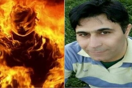 روایت همسر امین کیانپور از روز خودسوزی او در مقابل دادگستری اصفهان