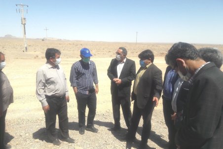 بازدید معاون بهره برداری و توسعه آب از آبفا خور و بیابانک
