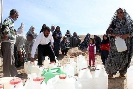 قصه پر غصه جیره‌بندی آب در روستاهای اردستان؛ آب ۶ روستای برزاوند اردستان جیره‌بندی شد