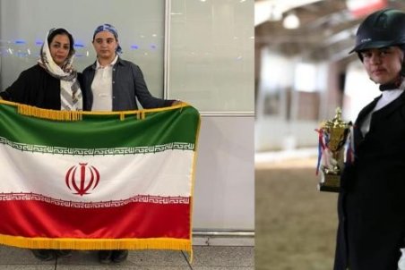 'سارا پورعظیما' به علت ممنوع الخروج شدن توسط پدرش از مسابقات جهانی سوارکاری جاماند