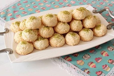 طرز تهیه شیرینی نارگیلی