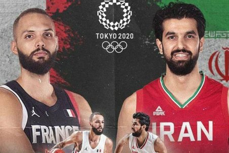 تیم ملی بسکتبال ایران ۶۲ - فرانسه ۷۹/ شاگردان شاهین طبع بدون پیروزی المپیک توکیو را ترک کردند