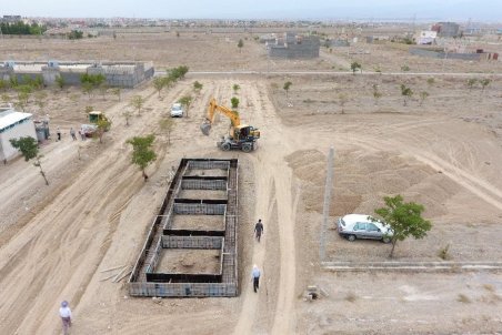 آغاز عملیات احداث پارک محله 8 گلبهار