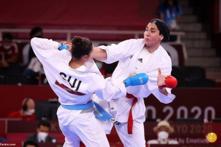 درخشش حمیده عباسعلی در المپیک با دو پیروزی