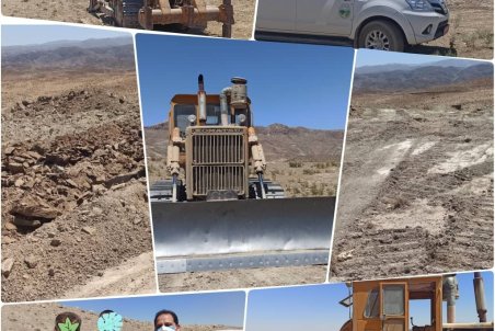 تشدید حراست از اراضی ملی با اجرای طرح بلوک بندی حفاظتی در شهرستانهای چناران و گلبهار