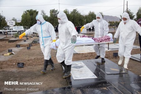 جان باختن ۳۱۵ مبتلا به کرونا طی ۱۰ روز در فارس