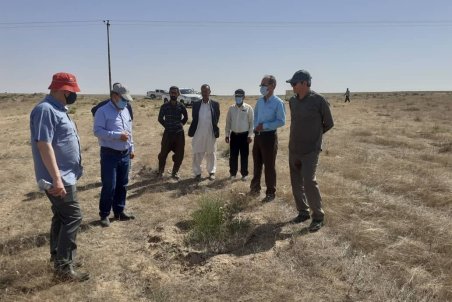 بهره برداری از پروژه های 100 هکتاری تثبیت شن در شهرستان مرزی سرخس