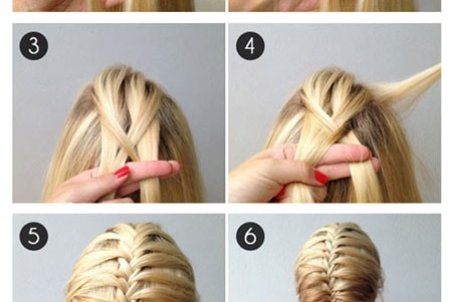 آموزش بافت مو: مدل تیغ ماهی