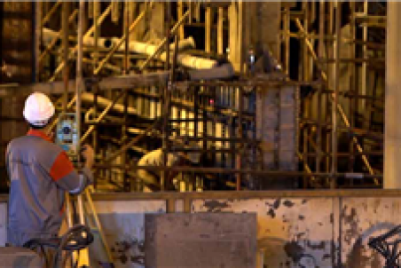 بازسازی، ترمیم، مقاوم‌سازی و آب‌بندی دیواره‌های بتنی ماشین 5 ریخته‌گری فولاد مباركه