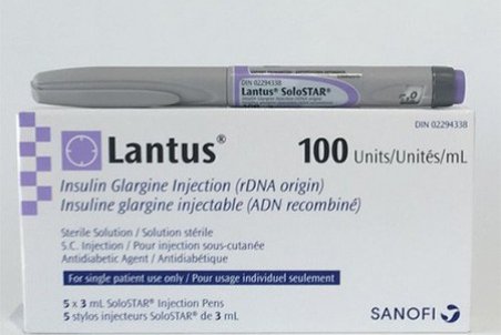 کاربرد ، عوارض و دوز قلم انسولین گلارژین