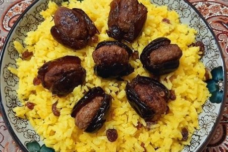 طرز تهیه خرما پلو