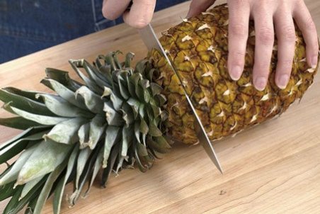 انواع روش پوست گرفتن آناناس