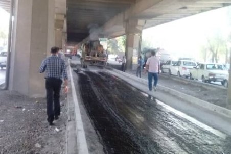 تردد اتوبوس‌های شهری در خیابان امام خمینی(ره) تسهیل شد