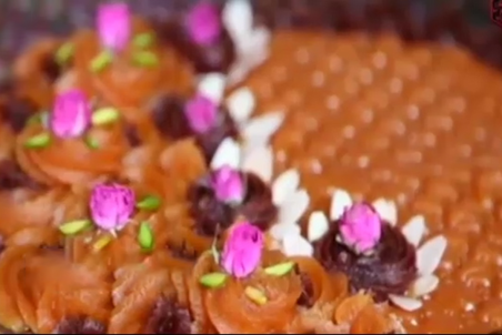 طرز تهیه حلوای سه آرد مجلسی + فیلم