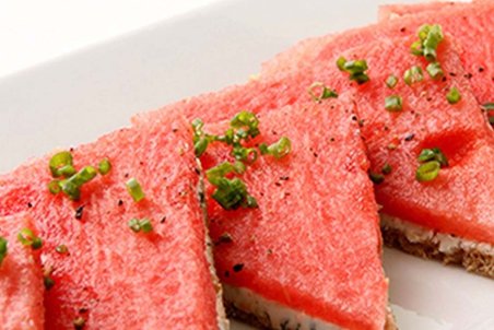 کاناپه هندوانه + دستور تهیه