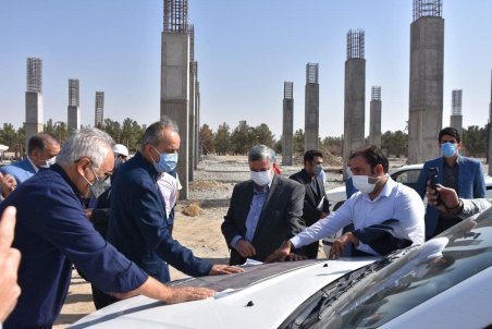 سفر عضو هیات مدیره شرکت مادر تخصصی عمران شهرهای جدید کشور به گلبهار