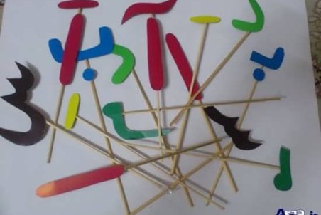 مدل های جالب کاردستی حروف الفبا برای کودکان