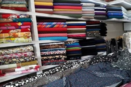 پارچه‌های گران بدون مشتری و مغازه‌های خالی