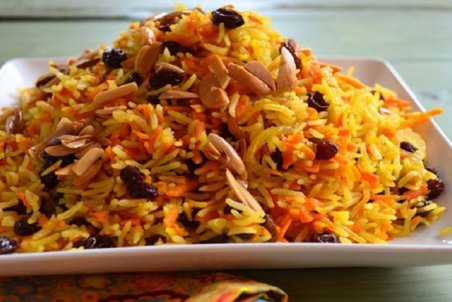 طرز تهیه هویج پلو با گوشت
