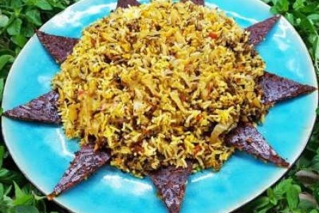 طرز تهیه پلو مخلوط