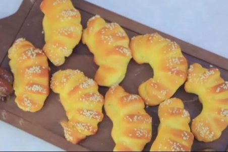 آموزش نان مغزدار خرمایی + فیلم