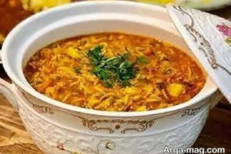 طرز تهیه سوپ رشته فرنگی