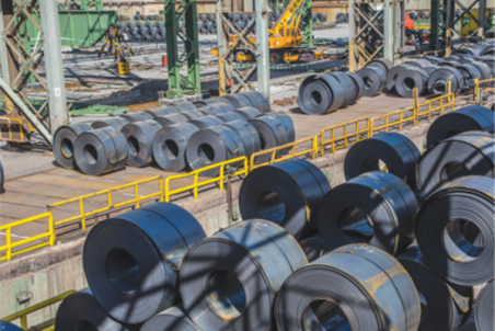 ثبت ركورد تولید روزانه كلاف گرم