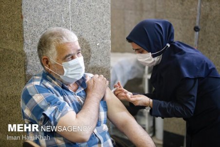 ۶۵ درصد جمعیت کرمانشاه دز نخست واکسن کرونا را دریافت کردند