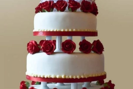 ۶۴ مدل تزیین کیک عروس