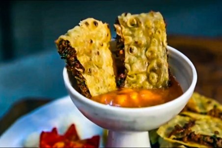 طرز تهیه چیپس گوشت خانگی + فیلم