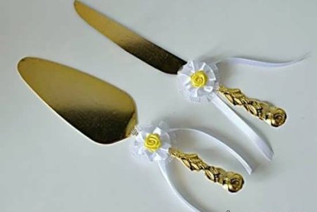 ایده های شیک و زیبای تزیین چاقو مراسم عروسی