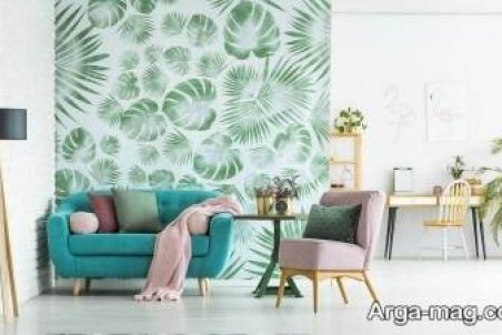 طریقه پاک کردن رنگ از کاغذ دیواری