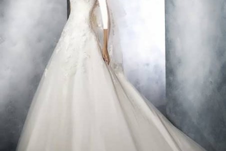 مدل لباس عروس بدون آستین