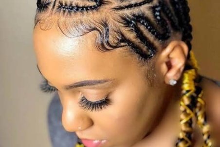 آموزش بافت مو زیگزاگی