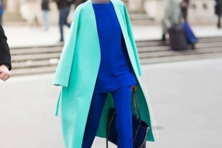 مدل های ست شلوار آبی مخصوص خانم ها و آقایان