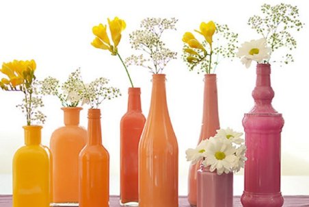 تکنیکی برای تزئین شیشه‌های بازیافتی + فیلم