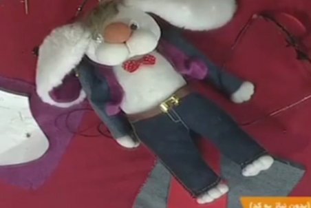 آموزش ساخت عروسک جورابی خرگوش + فیلم