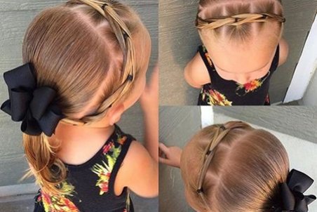 آموزش مدل بستن موی دختر بچه ها