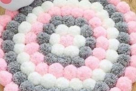 آموزش ساخت پادری با توپک های کاموایی