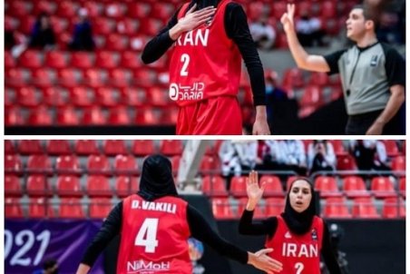 انگار بانوان بسکتبال ایران، رقبای نامرئی دارند!