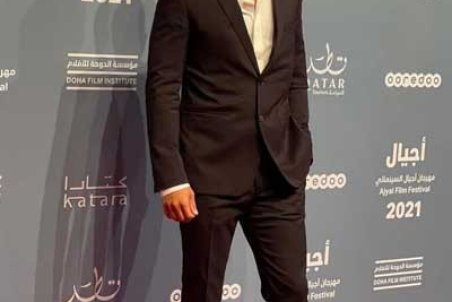 بازیگران «قهرمان» روی فرش قرمز فستیوال قطر