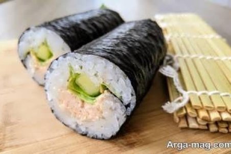 طرز تهیه سوشی با تن ماهی