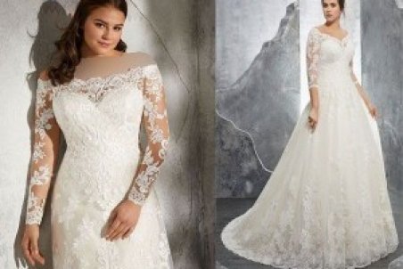 مدل لباس عروس مناسب خانم های چاق