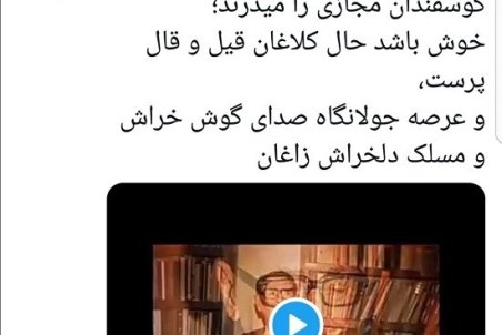 چرا مهناز افشار پست همسر سابقش را لایک کرد؟