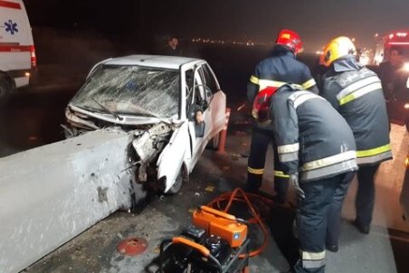 تصادف منجر به فوت در اتوبان شهید دستجردی+عکس