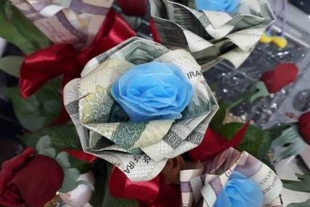 تزیین شاباش برای مراسم عروسی