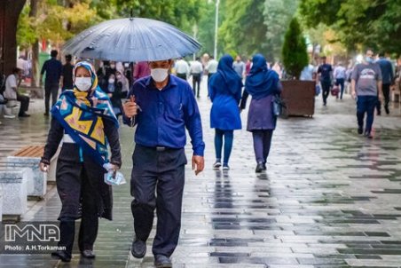 بارش تا دو روز آینده در اکثر مناطق استان/افزایش غلظت آلاینده‌ها و کاهش کیفیت هوا