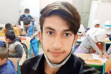 فداکاری معلم جوان در میان شعله‌های آتش