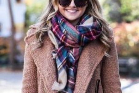 آموزش تصویری بستن شال گردن زمستانی